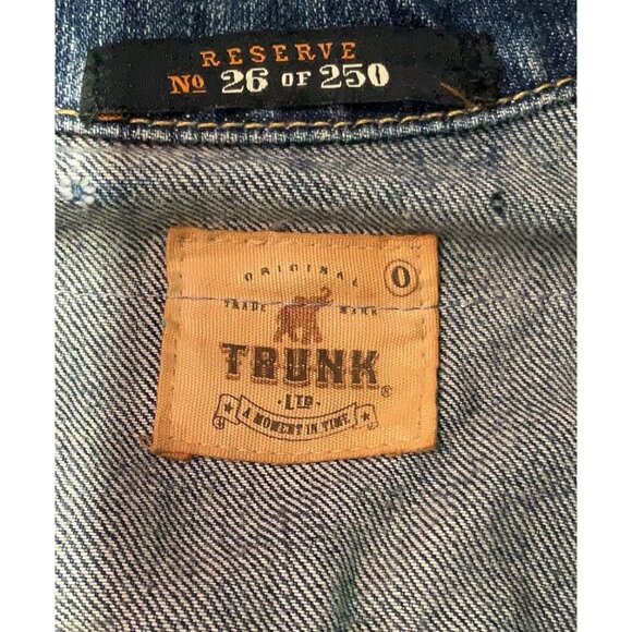 MOTLEY CRUE Denim Jacket LIMITED EDITION 26 of 250 RARE - Picture 3 of 3